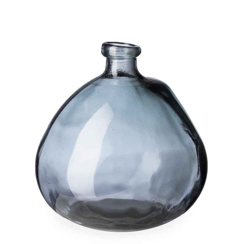 Askew Recycled Glass Balloon Vase, 9